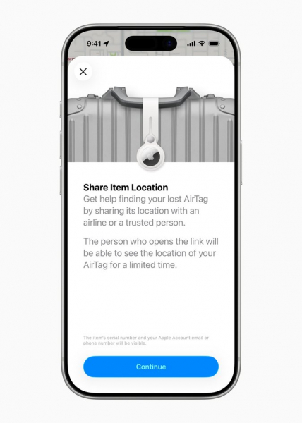 AirTag на iPhone