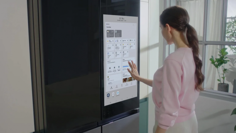 Samsung холодильник с AI Vision на базе Google Gemini