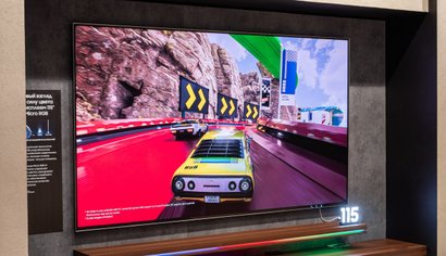 Дизайн телевизора Samsung Micro RGB R95F