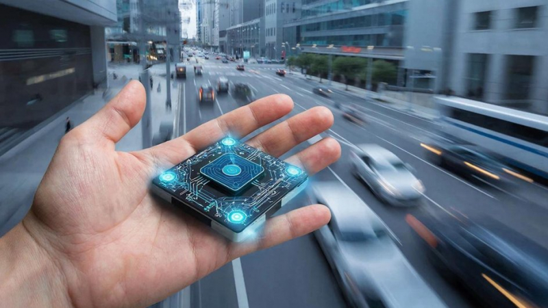 Биоинспирированный чип поможет роботам и беспилотным автомобилям быстрее реагировать на движение.