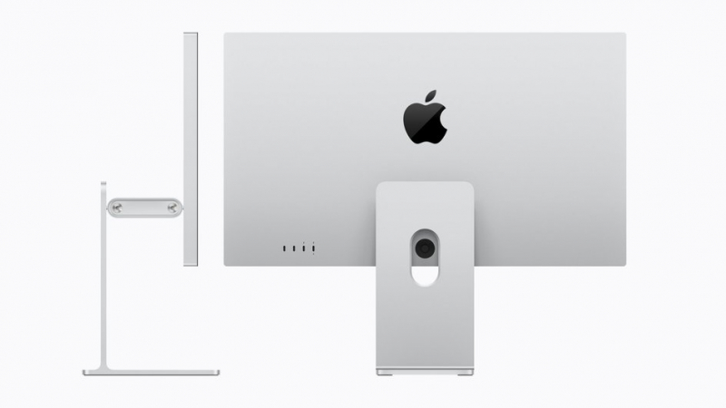 Studio Display и Studio Display XDR сзади и сбоку