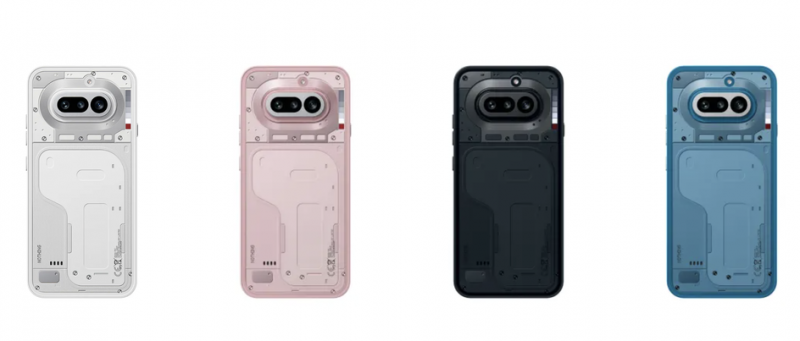 Nothing Phone (4a) расцветки