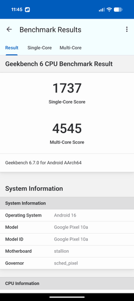 Google Pixel 10a
