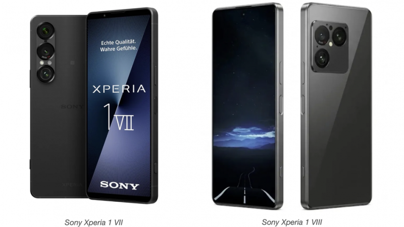 Сравнение Sony Xperia 1 VII с Sony Xperia 1 VIII