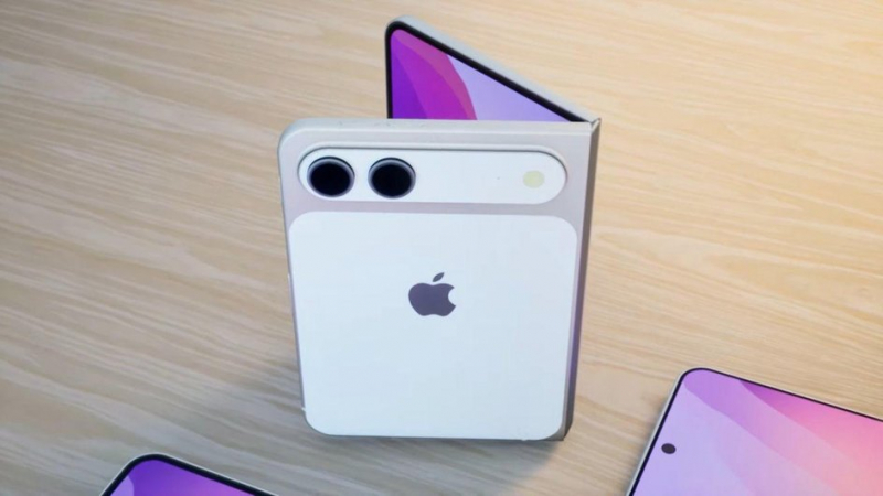 складной iPhone рендер