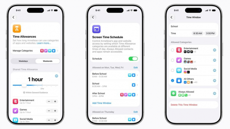Родительский контроль iOS