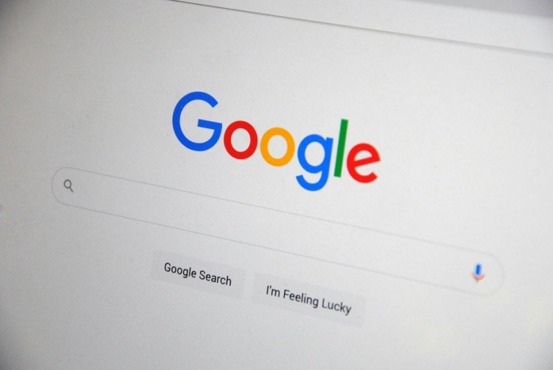 Главная страница поиска Google